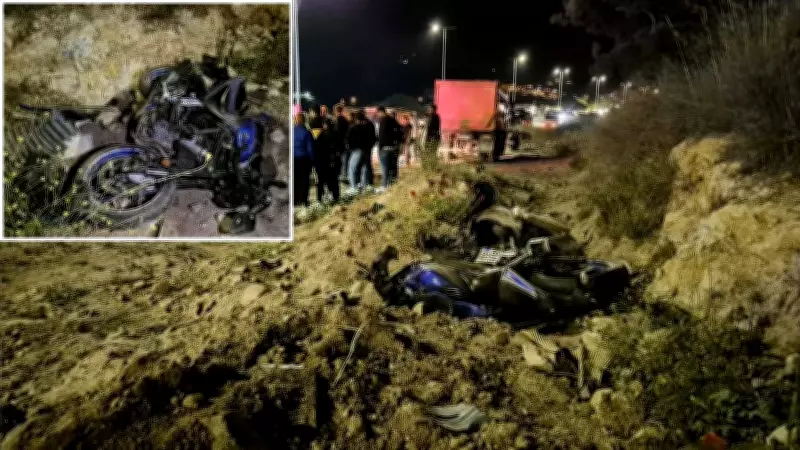 Muğla'da motosiklet ile hafif ticari araç çarpıştı: 1 ölü