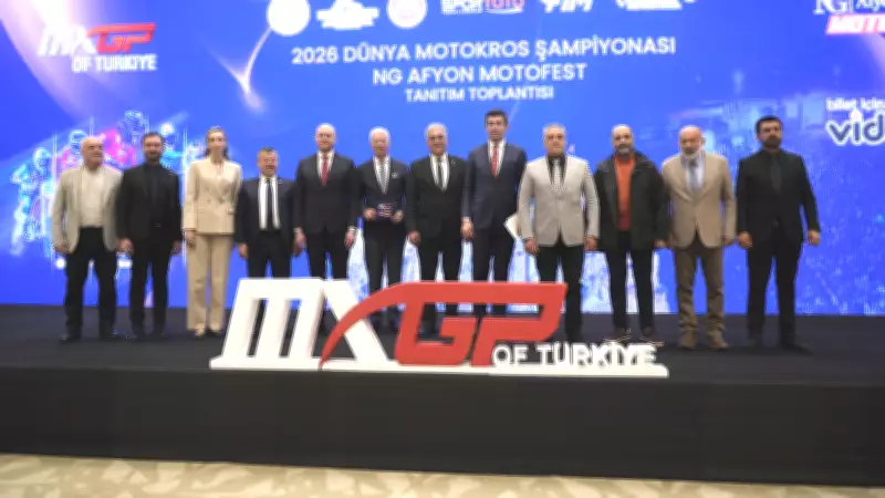 MXGP Türkiye ve NG Afyon Motofest'in Tanıtımı İstanbul'da Yapıldı