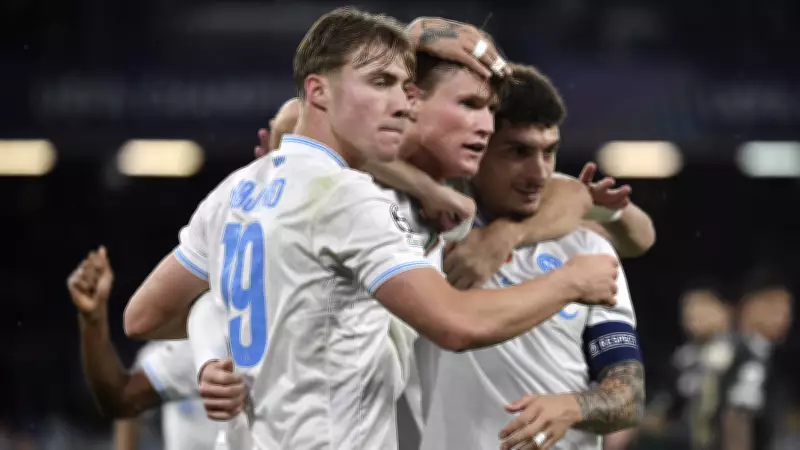 Napoli, Pisa'yı 3-0 Mağlup Ederek Şampiyonlar Ligi'ne Katılmayı Garantiledi