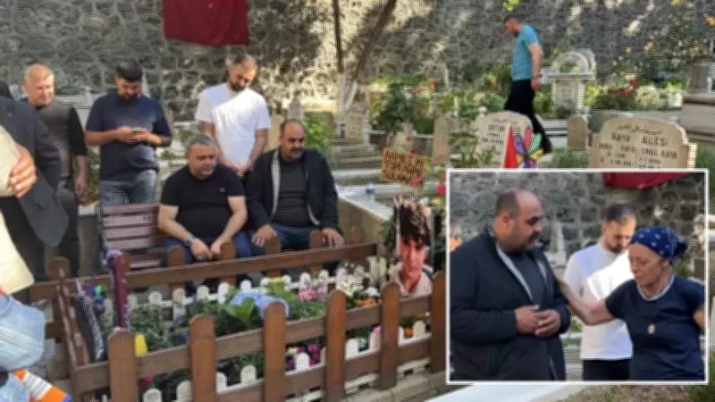 Narin Güran'ın Babası ve Ağabeyi, Mattia Ahmet Minguzzi'nin Kabrini Ziyaret Etti