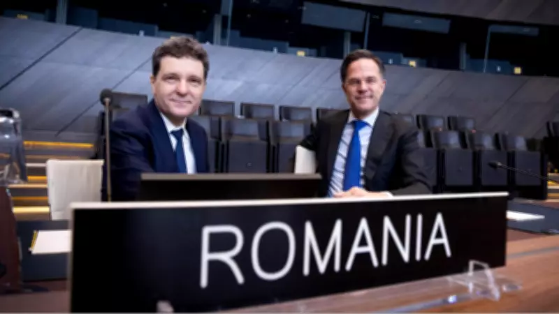 NATO Genel Sekreteri Rutte, Romanya Cumhurbaşkanı Dan ile Görüştü