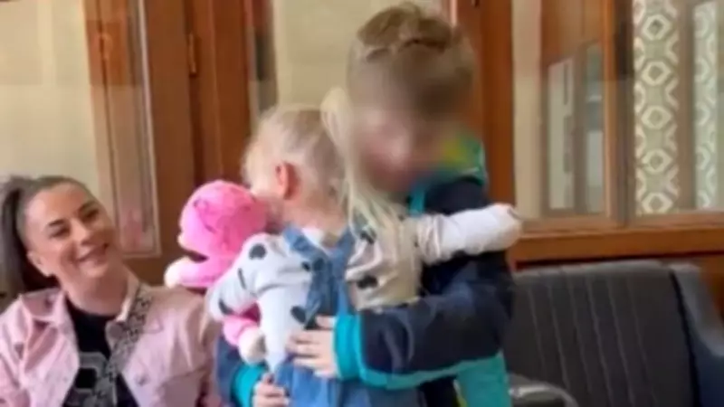 Nazar, annesiyle yeni hayatına ilk adımı attı