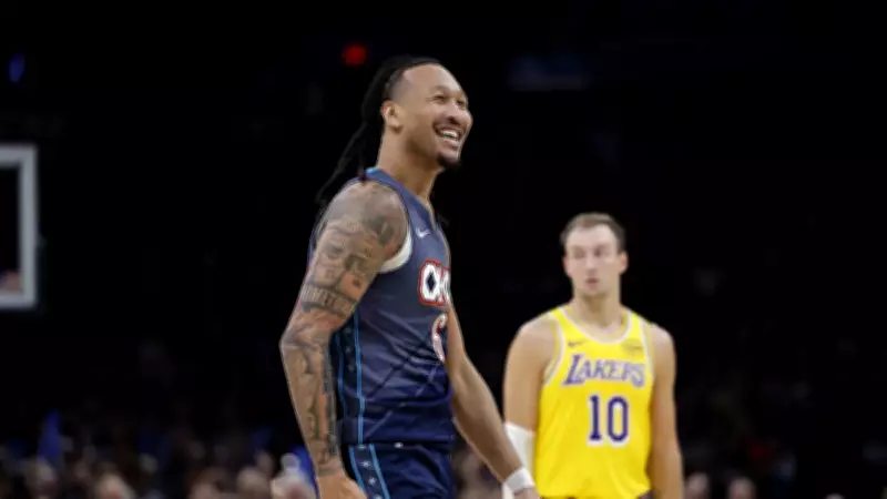 NBA'de Oklahoma City Thunder, Lakers'ı 125-107 Yenerek Seriyi 2-0 Yaptı