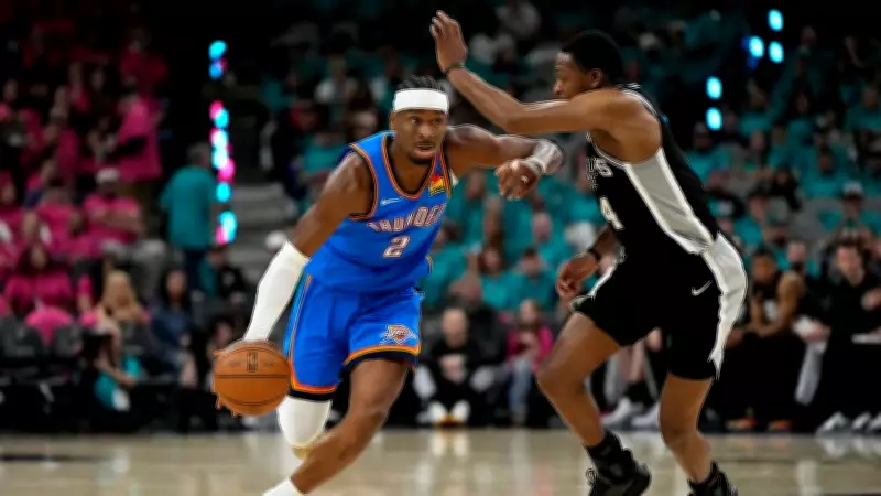 NBA'de Oklahoma City Thunder, San Antonio Spurs'ü 123-108 Yendi