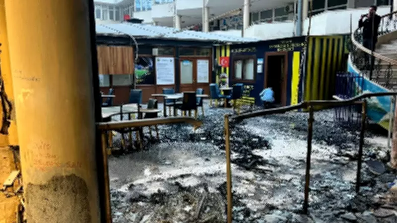 İnegöl'de Dernek Yangını: 2 Çocuk Gözaltında
