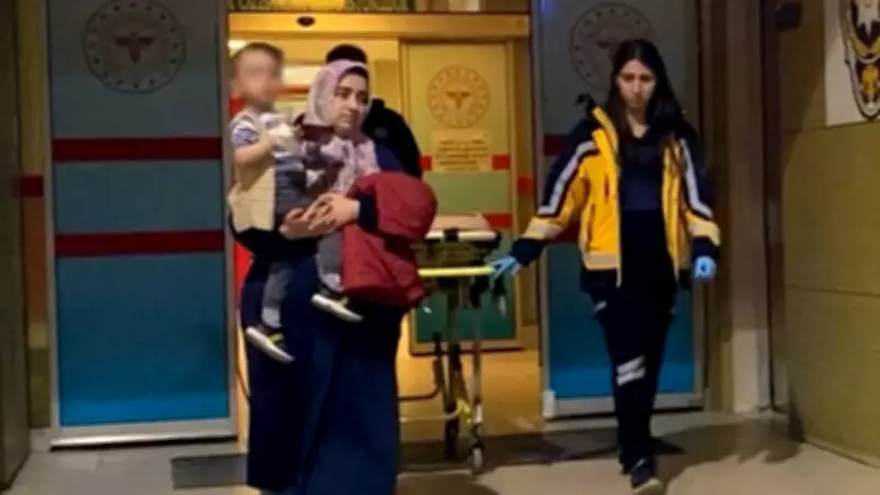 İnegöl'de ranzadan düşen 2 yaşındaki çocuk yaralandı