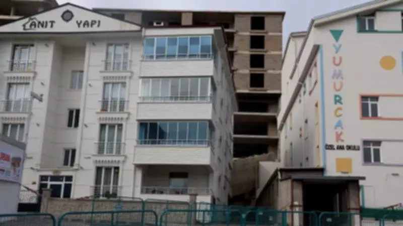 Nevşehir'de istinat duvarı çöktü: 10 daire boşaltıldı, okul ve Kur'an kursu tatil
