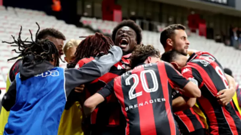 Nice, Ligue 1'de kalma başarısı gösterdi! Saint Etienne'i 4-1 mağlup etti