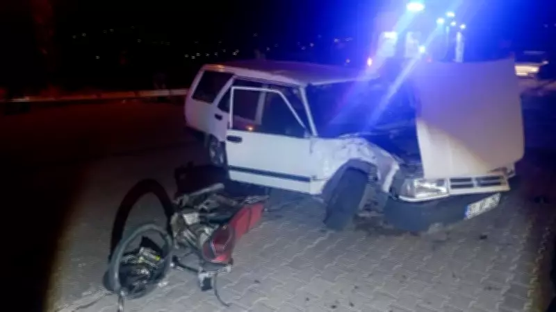 Niğde'de motosiklet kazası: 1 ölü, 1 yaralı