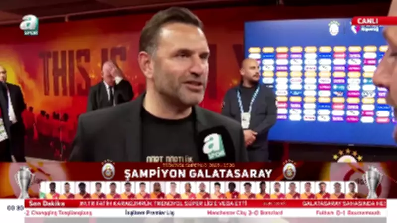 Okan Buruk'tan şampiyonluk açıklaması: Hedefimiz 5 yıl üst üste