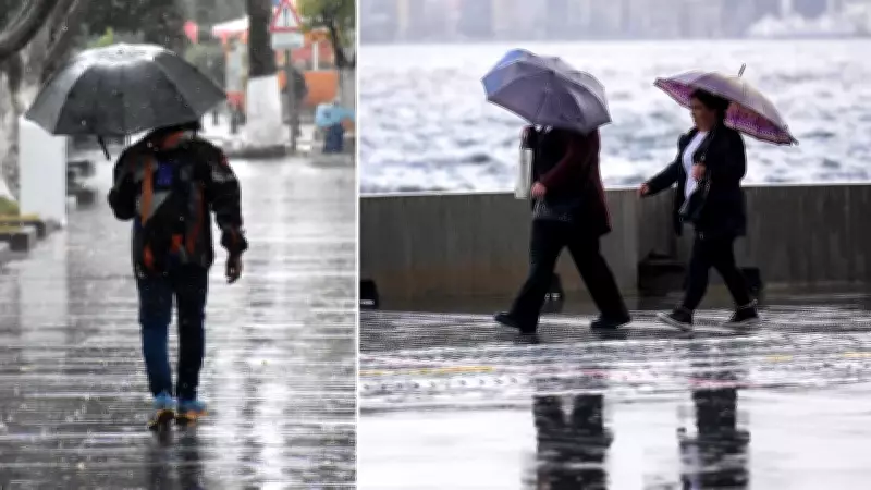 Çorum, Amasya, Tokat ve Yozgat'ta Kuvvetli Sağanak Uyarısı