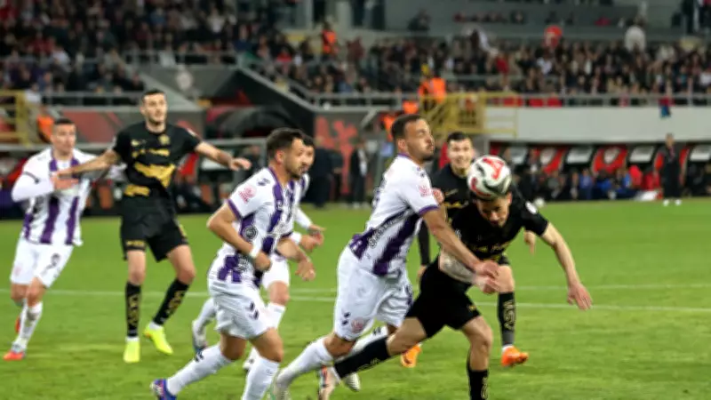 Çorum FK, play-off yarı finaline yükseldi! Keçiörengücü'nü 1-0 mağlup etti