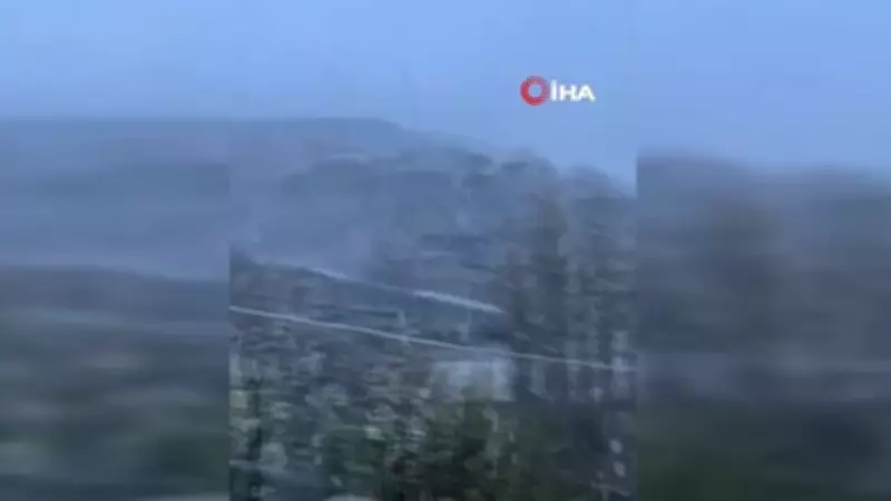 Çorum'da Mayıs Ayında Sürpriz Kar Yağışı