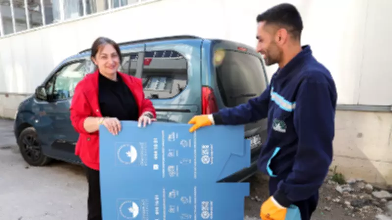 Osmangazi'de Ev Ev Toplama Sistemiyle 73 Bin Ağaç Kurtarıldı