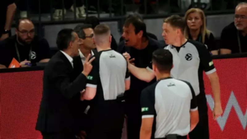 Panathinaikos-Valencia Maçında Ergin Ataman Çılgına Döndü!