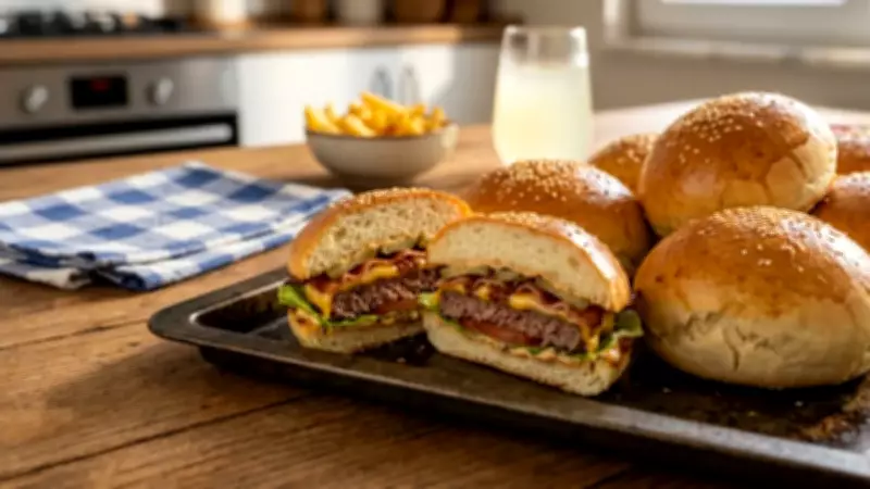 Peynir şelalesi ve yumuşacık hamur: Kapalı hamburger tarifi
