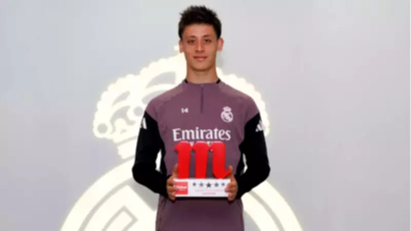 Real Madrid'de Nisan Ayının Futbolcusu Arda Güler Seçildi