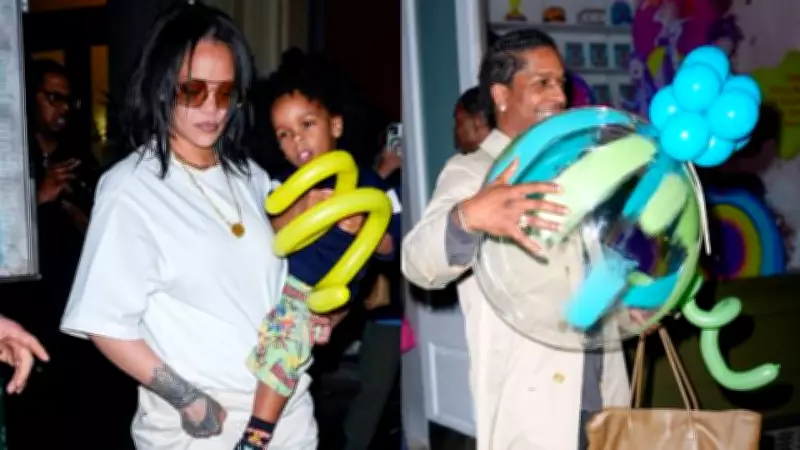Rihanna ve ASAP Rocky, Oğulları RZA'nın 4. Yaş Gününü Kutladı