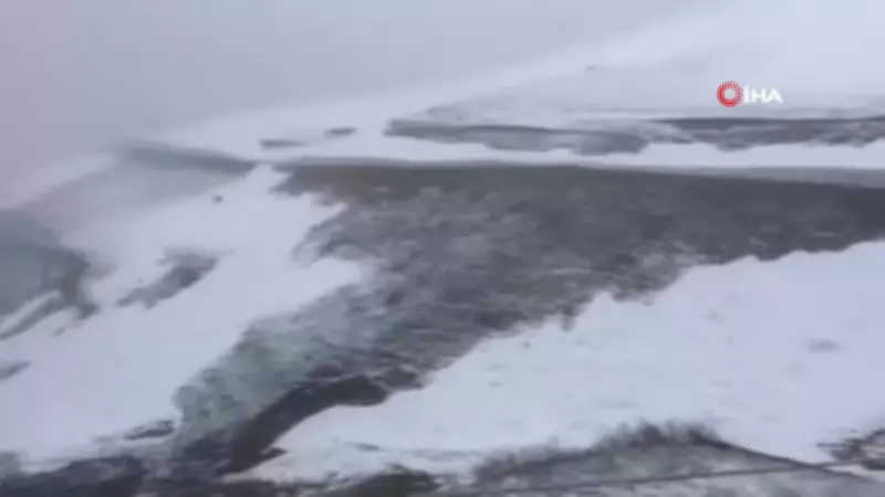 Rize Anzer Yaylası'nda Mayıs Ayında Kar Sürprizi
