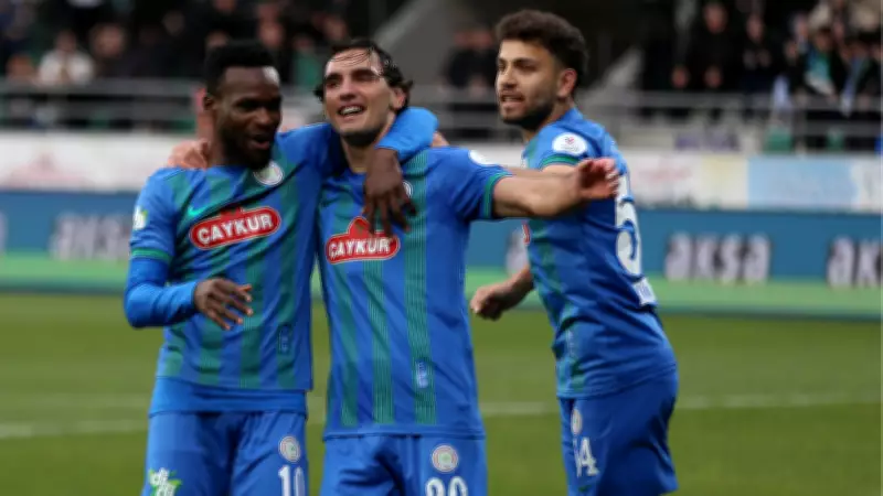 Rizespor, Konyaspor'u 3-2 Mağlup Etti