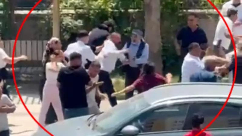 Şırnak Cizre'de akraba iki aile arasında taşlı sopalı kavga: 8 yaralı 17 gözaltı