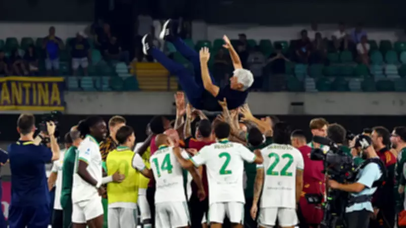 Roma, UEFA Şampiyonlar Ligi biletini kaptı!