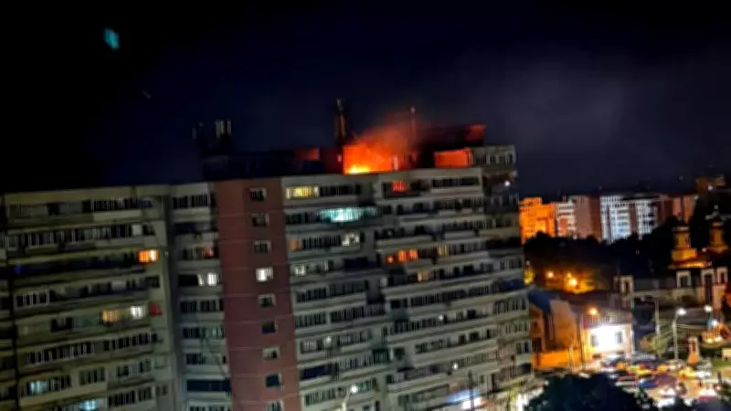 Rus İHA'sı Romanya'da Apartmanın Çatısına Düştü: 2 Yaralı