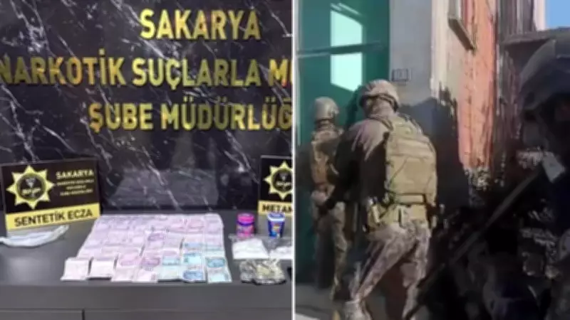 Sakarya'da uyuşturucu operasyonu: 6 gözaltı, 4 tutuklama