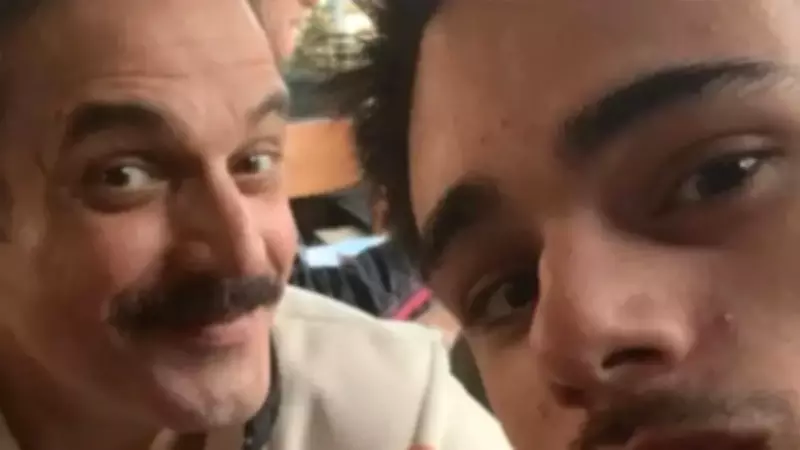Sağlığına kavuşan Ufuk Özkan oğluyla müjdeyi verdi! Kariyerinde ilk kez