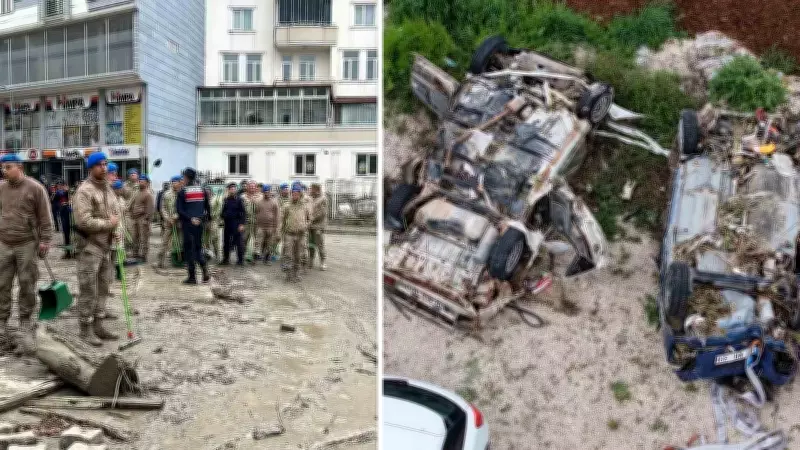 Samsun'da sel felaketi: Havza'da 137 ihbar, 50 milyon TL yardım