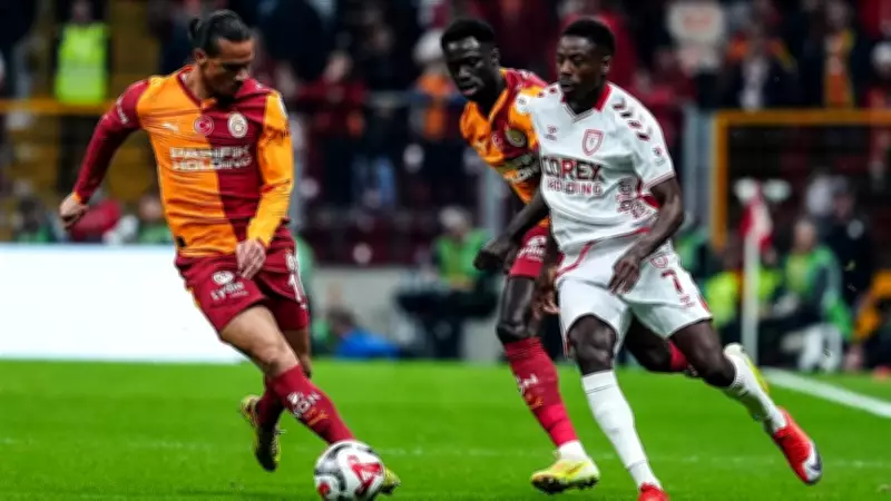 Samsunspor-Galatasaray maçı 4-1 bitti! Şampiyonluk haftaya kaldı