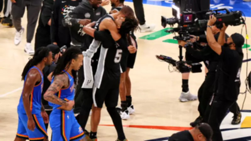 San Antonio Spurs 12 Yıl Sonra NBA Finalinde! Thunder'ı Devirdi