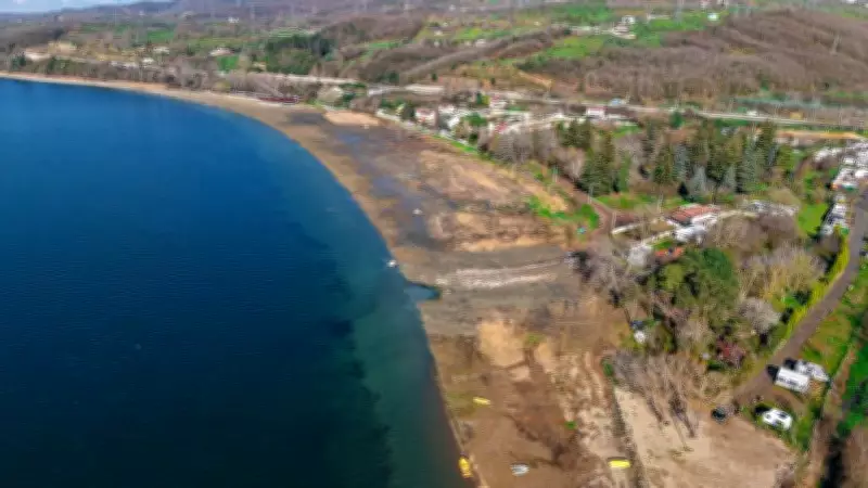 Sapanca Gölü'nün Su Seviyesi Kritik Eşiği Aştı