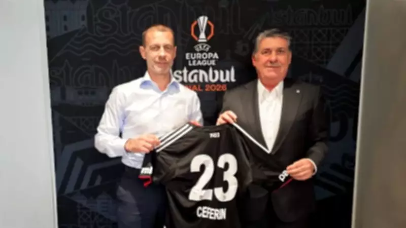 Serdal Adalı, UEFA Başkanı Ceferin ile İstanbul'da Görüştü