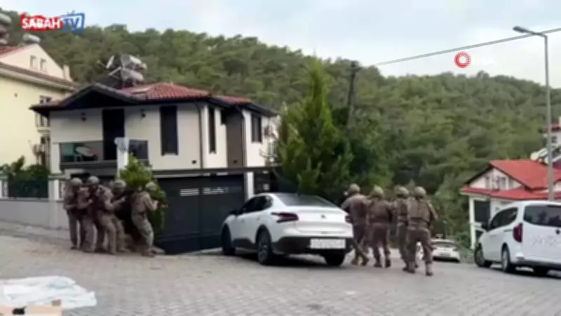 Seydikemer merkezli 'Daltonlar' operasyonu: 12 şüpheli yakalandı