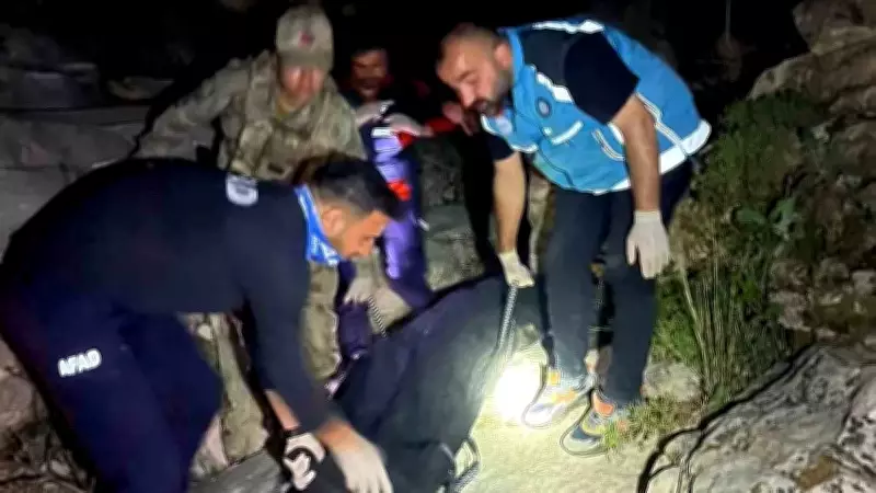 Siirt'te kayalıklardan düşen 70 yaşındaki adam hayatını kaybetti