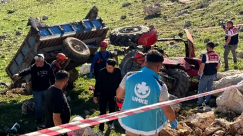 Siirt'te traktör kazası: 2 kişi hayatını kaybetti