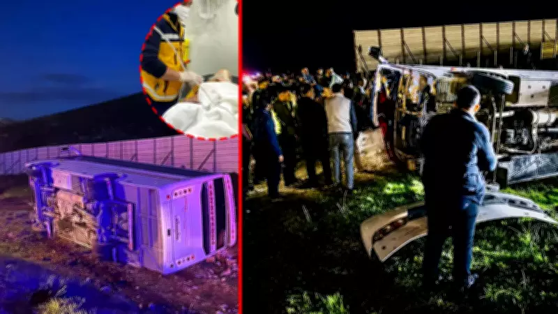 Sivas'ta taraftar midibüsü şarampole devrildi: 25 yaralı