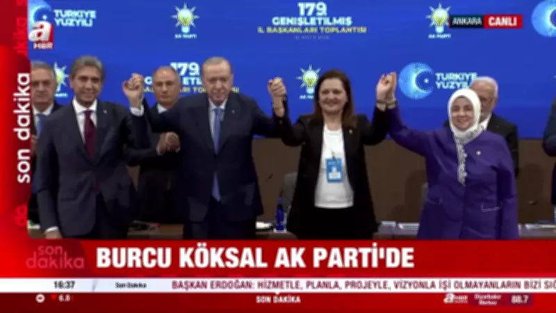 Son Dakika: Afyonkarahisar Belediye Başkanı Burcu Köksal AK Parti'ye Katıldı