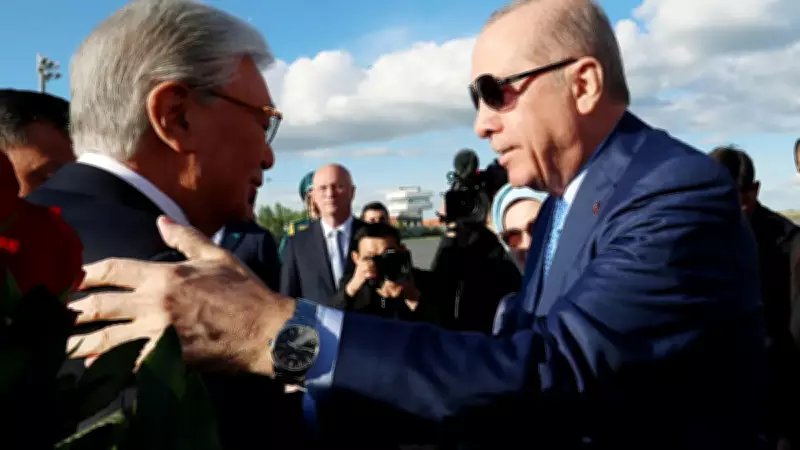 Son Dakika: Başkan Erdoğan Kazakistan'da Resmi Törenle Karşılanıyor