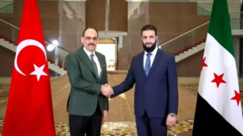 SON DAKİKA: MİT Başkanı Kalın, Suriye'de Ahmed Şara ile kritik görüşme