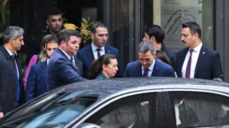 İspanya Başbakanı Sanchez Ankara'dan Ayrıldı