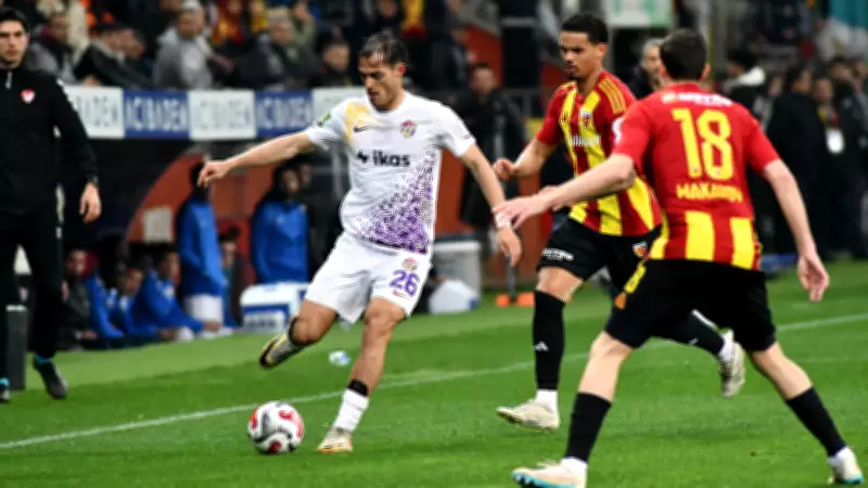 Süper Lig'de Kayserispor-Eyüpspor: 1-1 Beraberlik