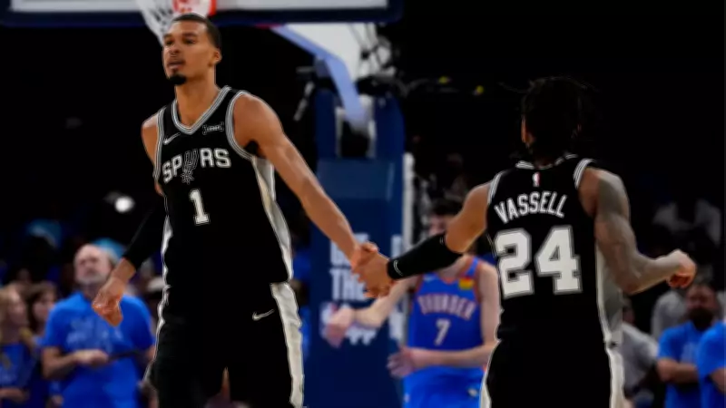 Spurs, Batı Konferansı finaline galibiyetle başladı!