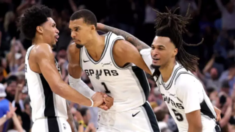 Spurs, Thunder'ı Wembanyama'nın 33 sayısıyla devirdi
