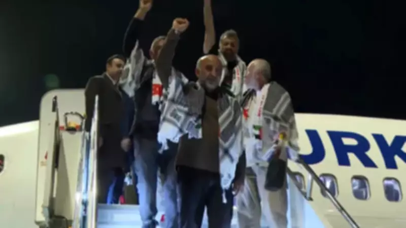 İsrail'in Alıkoyduğu 59 Sumud Aktivistinden 18 Türk Vatandaşı İstanbul'da