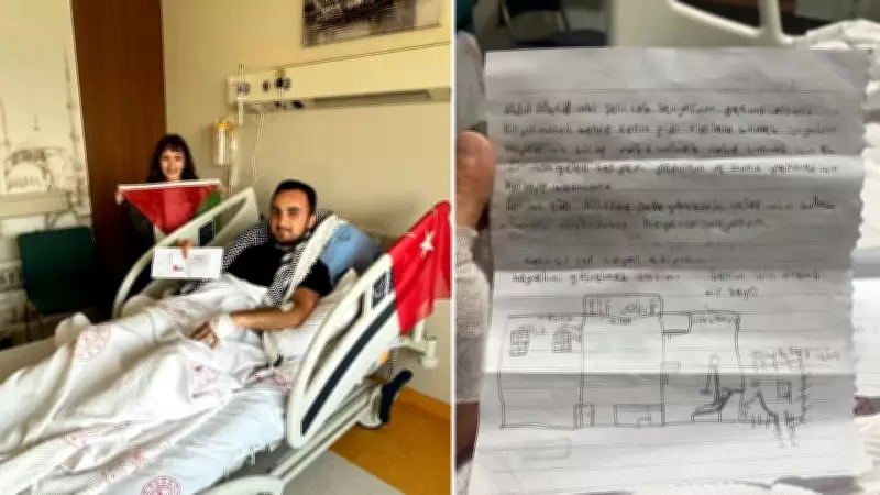 İsrail'in Gazze filosu müdahalesinde yaralanan Türk aktivistin yeğeninden duygulandıran mektup