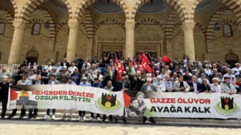 İsrail'in Küresel Sumud Filosu'na saldırısı Türkiye'de protesto edildi