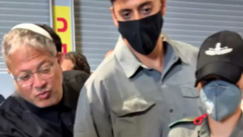 İsrailli Bakan Ben-Gvir'den Aktivistlere Limanda Provokasyon