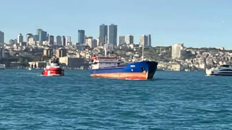 İstanbul Boğazı'nda Gemi Arızası: Trafik Askıya Alındı